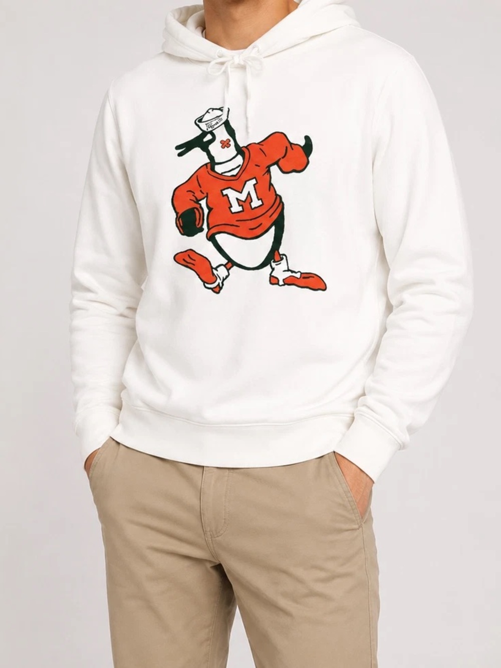 NWT Original Penguin Miami Hurricanes Pelican Hoodie